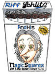 Riff Schlitz And His Magic Squares, Online Comie, Dallas Indie Comic, Sweat Shop Press